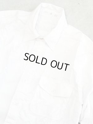 画像3: SAVE KHAKI  "Oxford Work Shirt(White)"