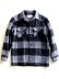 画像1: BEMIDJI "Over Dye Check Shirts Jacket (Grey/Black)" (1)