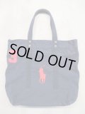 Ralph Lauren "Big Pony Tote Navy"