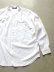 画像1: 【FAR EAST NETWORK】”French Linen/Cotton Band Collor Shirt (WHITE)” (1)