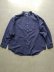 画像2: 【FAR EAST NETWORK】”French Linen/Cotton Band Collor Shirt (NAVY)” (2)