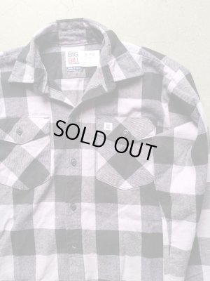 画像1: 【BIG BILL】"Premium Flannel Work Shirt / Over Dye"