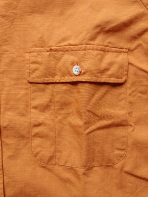 画像6: 【FAR EAST NETWORK】 "Bristy Exclusive Ripstop Shirt / Orange"