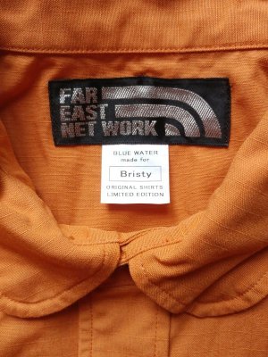 画像9: 【FAR EAST NETWORK】 "Bristy Exclusive Ripstop Shirt / Orange"