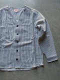 【BIG MIKE】"FLANNEL CARDIGAN - HICKORY"