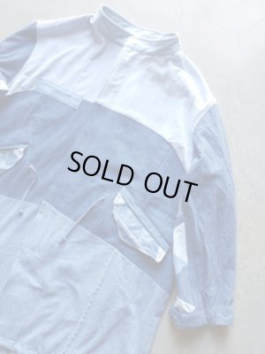 画像2: 【Nasngwam】”BARBARIAN MODS COAT / DENIM”