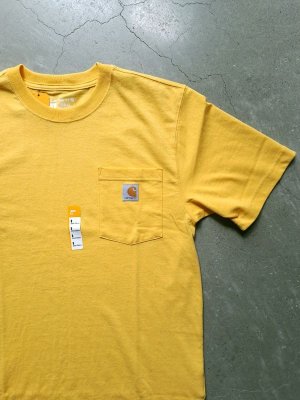 画像2: 【carhartt】"Workwear Pocket SS T-shirt / Sundance Heather"