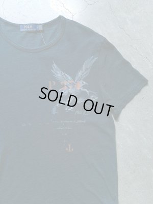 画像1: 【Ralph Lauren】"POLO EAGLE Indigo Vintage Graphic S/S Tee"
