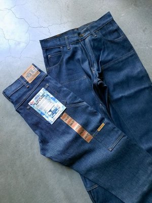 画像1: 【PRISON BLUES】"DOUBLE KNEE WORK JEAN"