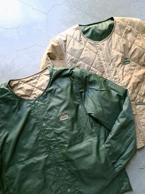 画像1: 【CHUMS】"Kapok Quilting Reversible Jacket"