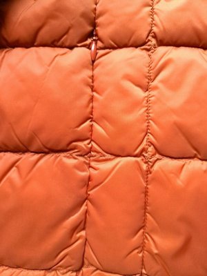 画像6: 【TAION】"CREWNECK BUTTON INNER DOWN JACKET / ORANGE"