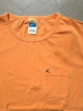 【ROKX】”MG POCKET TEE (ORANGE)"