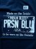 画像4: 【PRISON BLUES】"USA PLATE LOGO T-SHIRTS / NAVY"