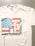 【AMERICAN CLASSICS】"MTV American Flag Classic Logo Graphic Tee"