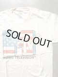 【AMERICAN CLASSICS】"MTV American Flag Classic Logo Graphic Tee"