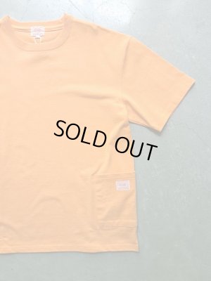 画像1: 【BIG MIKE】"10oz W POCKET S/S TEE / ORANGE"