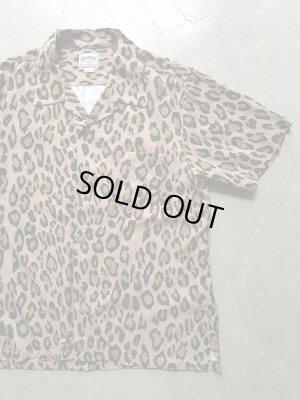 画像1: 【HOUSTON】"ALOHA SHIRTS / LEOPARD (KHAKI)"