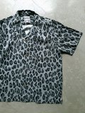 【HOUSTON】"ALOHA SHIRTS / LEOPARD (GREY)"