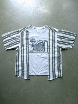 画像1: 【Mr.Remake Man.】 "Docking Shirts Tee / GREY"