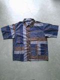 【Nasngwam】“SUBURB S/S SHIRTS / NAVY”