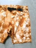 【ROKX】"CRYSTAL DYE SHORT / BROWN"