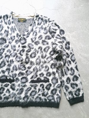 画像1: 【UNIVERD72】"MOHAIR TOUCH CARDIGAN (LEOPARD)"