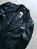 画像3: 【modem design】"SHEEP LEATHER TAILORED JACKET / BLACK"