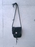 【Nasngwam × Early Morning】”DEERSKIN MEDICINE BAG / BLACK”