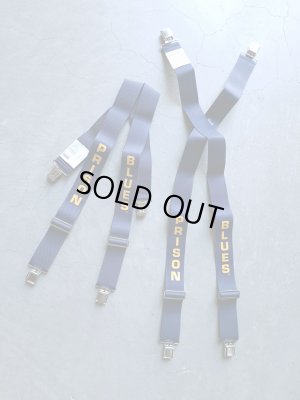画像1: 【PRISON BLUES】"GATOR CLIP SUSPENDER"