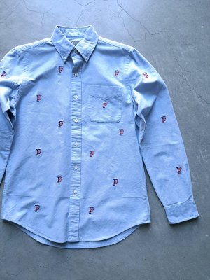 画像1: 【Polo Ralph Lauren】"P-WING FOOT Embroidered OXFORD B/D SHIRT"