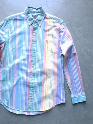 画像1: 【Polo Ralph Lauren】”MULTI STRIPE B.D SHIRTS”