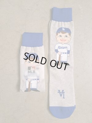 画像1: 【ROSTERSOX】"MLB LA Dodgers BH SOCKS"