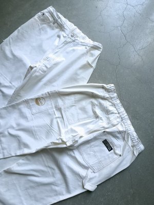 画像1: 【FAR EAST NETWORK】”Canvas Painter Pants / Off White”