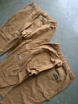 画像1: 【FAR EAST NETWORK】”Canvas Painter Pants / Brown”