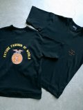 【modem design】”FFW rib tee / BLACK'”