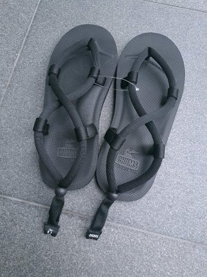 画像1: 【CHUMS】"Retainer Sandal / Black"