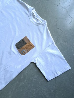 画像1: 【MR.REMAKE MAN】"Carhart Pocket Tee / Brown"