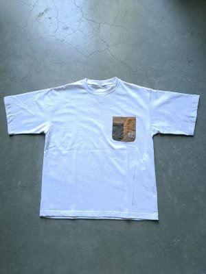 画像2: 【MR.REMAKE MAN】"Carhart Pocket Tee / Brown"