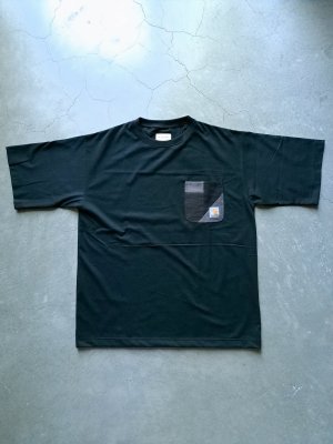 画像2: 【MR.REMAKE MAN】"Carhart Pocket Tee / Black"