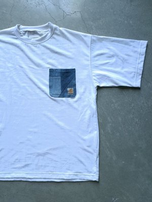 画像3: 【MR.REMAKE MAN】"Carhart Pocket Tee / Denim"