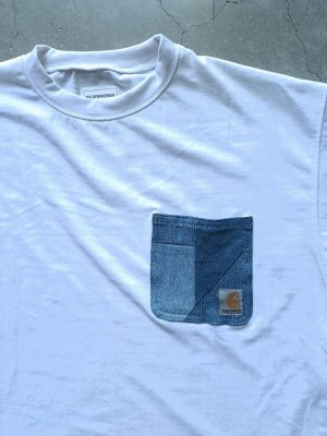 画像4: 【MR.REMAKE MAN】"Carhart Pocket Tee / Denim"