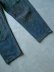 画像4: 【MR.REMAKE MAN】"West Shirring Paint Black Denim Pants"