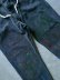 画像3: 【MR.REMAKE MAN】"West Shirring Paint Black Denim Pants"
