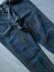 画像12: 【MR.REMAKE MAN】"West Shirring Paint Black Denim Pants"