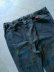 画像10: 【MR.REMAKE MAN】"West Shirring Paint Black Denim Pants"