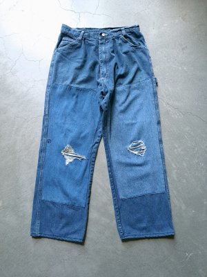 画像1: 【SUNNY SIDE UP】"DENIM REMAKE PAINTER PANTS"