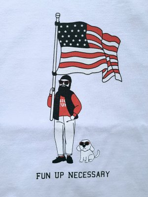 画像4: 【FUN Up Necessary】"STAR & STRIPES OJI USA S/S TEE"