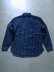 画像11: 【HOUSTON】"INDIGO WABASH WORK SHIRT" (11)