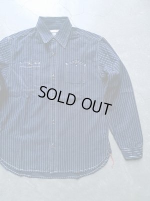 画像1: 【HOUSTON】"INDIGO WABASH WORK SHIRT"