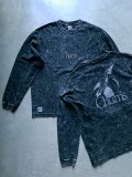 【CHUMS】"Canyonlands Booby Bird Twins L/S T-Shirt / Black"